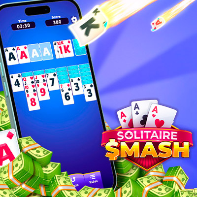 Solitaire Smash: Real Cash! - Samsung Only icon