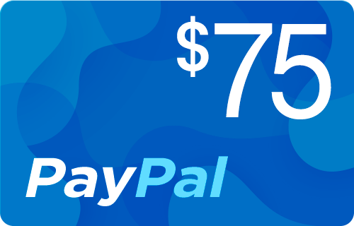 $75 Paypal